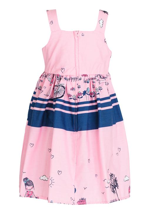 Twin Clothing - Printed Dress Multi-colour