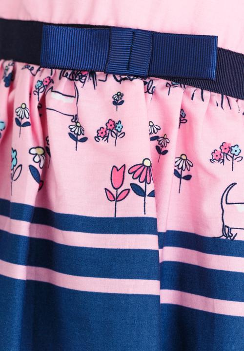 Twin Clothing - Printed Dress Multi-colour