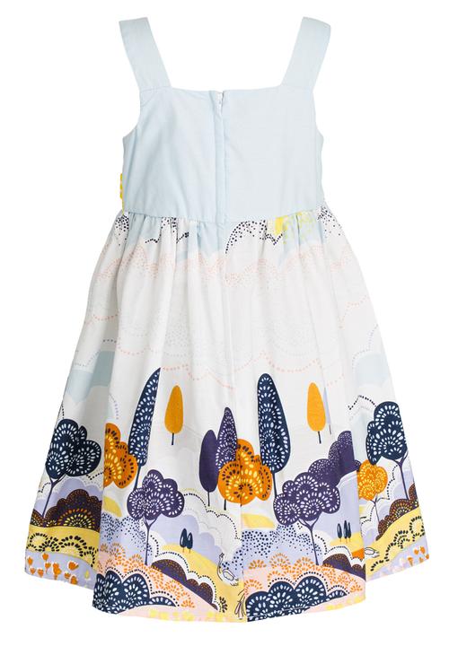 Twin Clothing - Printed Dress Multi-colour
