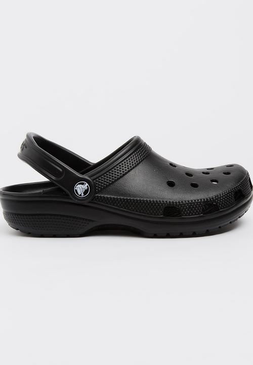 classic crocs black