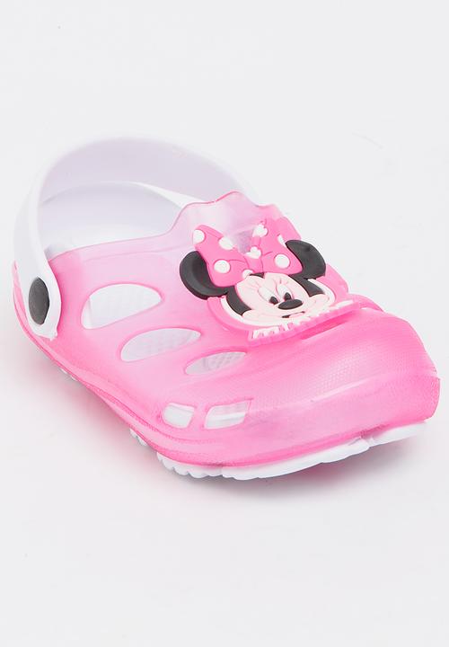 Pop Candy - Printed Sandals Pale Pink