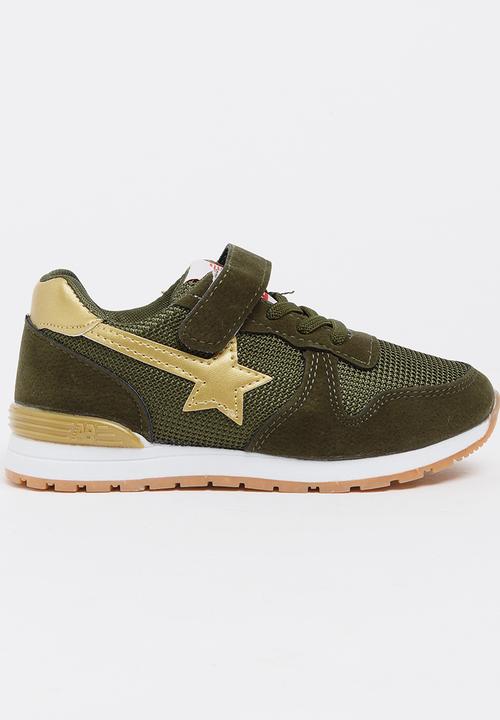 Pop Candy - Boys Low Sneakers Green