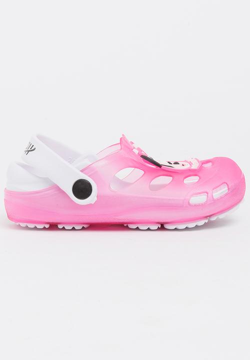 Pop Candy - Printed Sandals Pale Pink