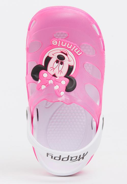 Pop Candy - Printed Sandals Pale Pink