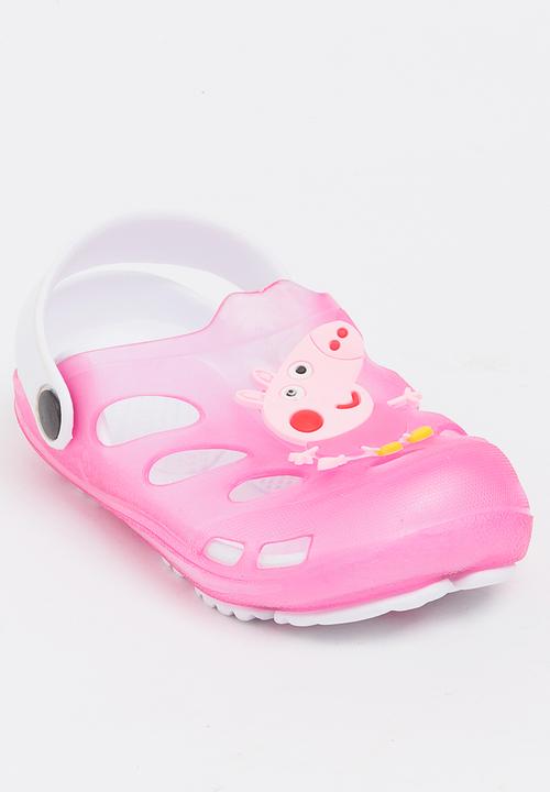 Pop Candy - Printed Sandals Pale Pink