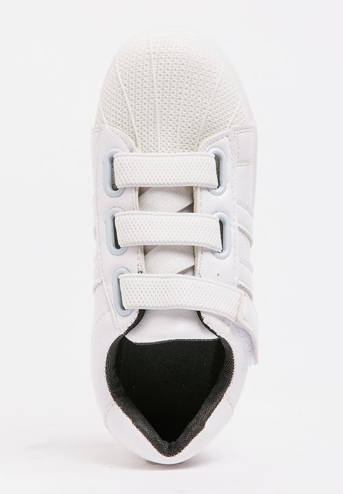 Pop Candy - Boys Light up Sneakers White