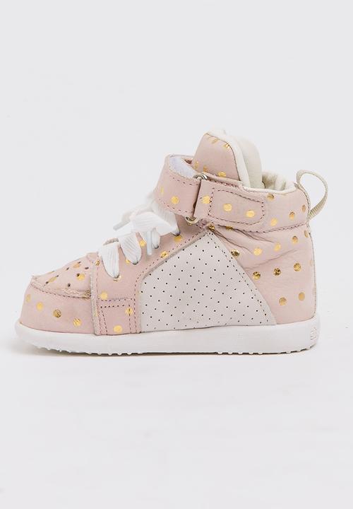 shooshoos - The Be All  High  Top Sneaker Pale Pink