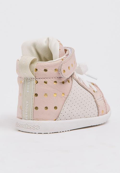shooshoos - The Be All  High  Top Sneaker Pale Pink