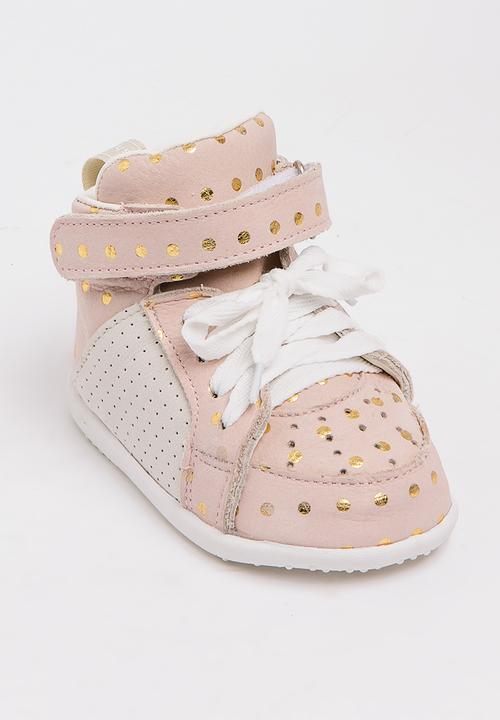 shooshoos - The Be All  High  Top Sneaker Pale Pink