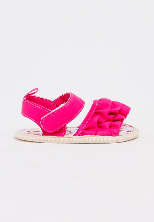 Pop Candy - Ruffle Sandal Mid Pink