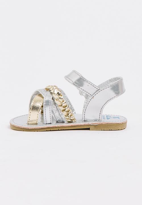 Pop Candy - Metallic Sandal Silver