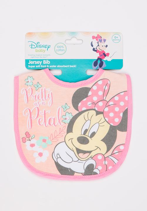 Character Baby - Printed Jersey Bib Mid Pink