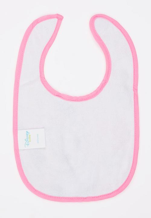 Character Baby - Printed Jersey Bib Mid Pink