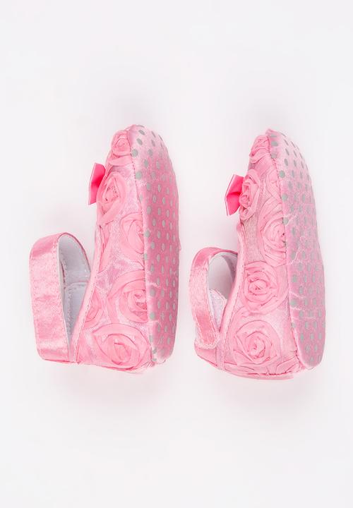 Pop Candy - Satin Pumps Pale Pink