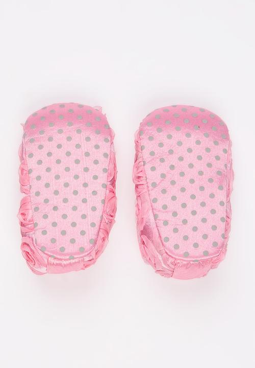 Pop Candy - Satin Pumps Pale Pink