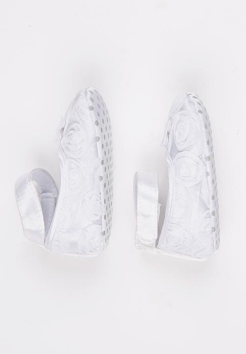 Pop Candy - Satin Pumps White