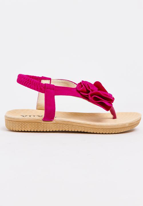 Pop Candy - Flower Sandal Cerise Pink