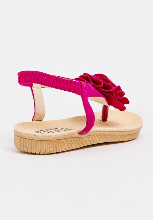 Pop Candy - Flower Sandal Cerise Pink