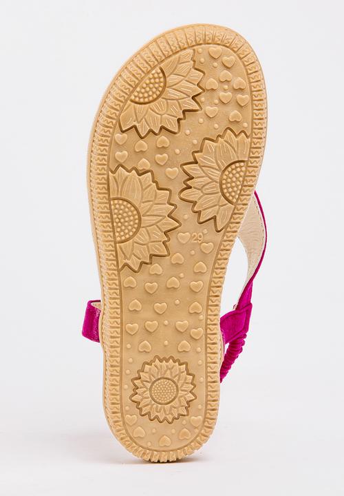 Pop Candy - Flower Sandal Cerise Pink