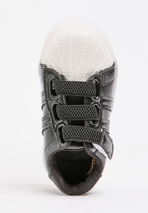 Pop Candy - Boys Light up Sneakers Black