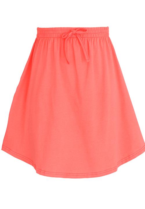 Rebel Republic - Knee Length Skirt Coral