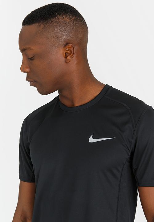 Nike - Nike Dry Miler Running Top Black