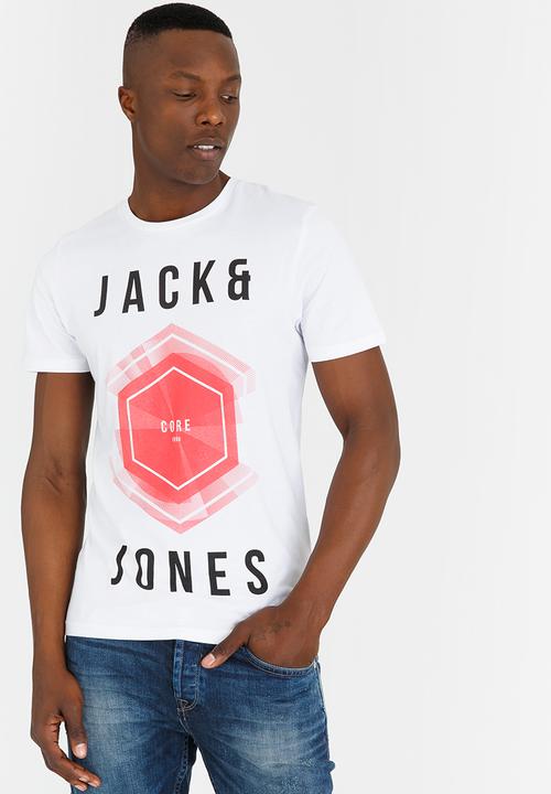 Jack & Jones - Note Tee White
