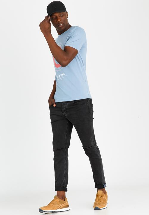 Jack & Jones - Note Tee Pale Blue