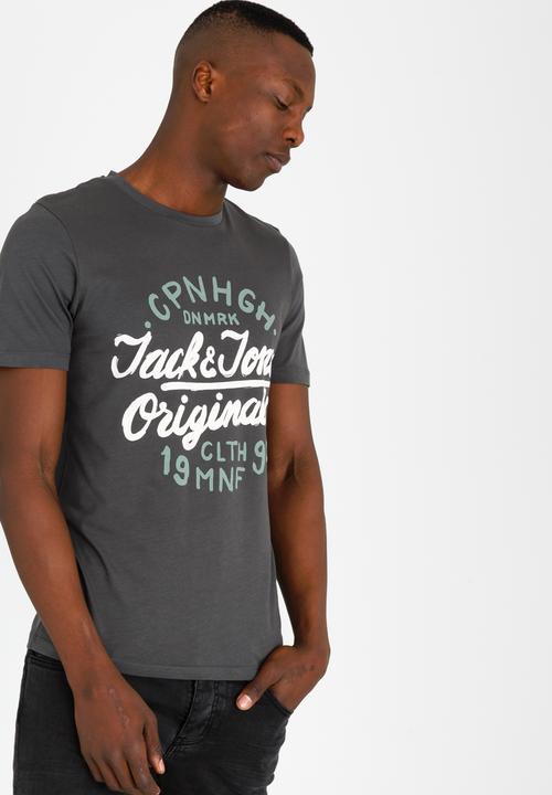 Jack & Jones - Surf Tee Dark Grey