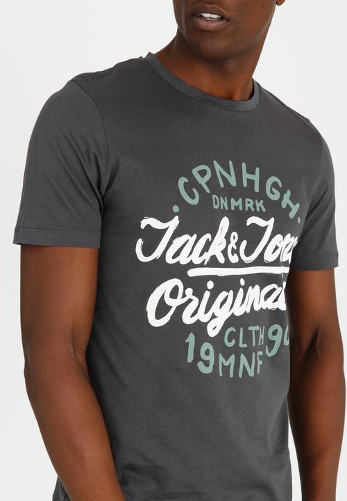 Jack & Jones - Surf Tee Dark Grey