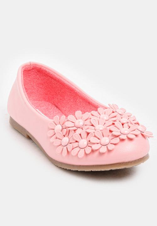 Pop Candy - Embellished Pumps Pale Pink