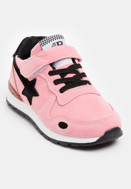 Pop Candy - Suede Top Sneakers Mid Pink