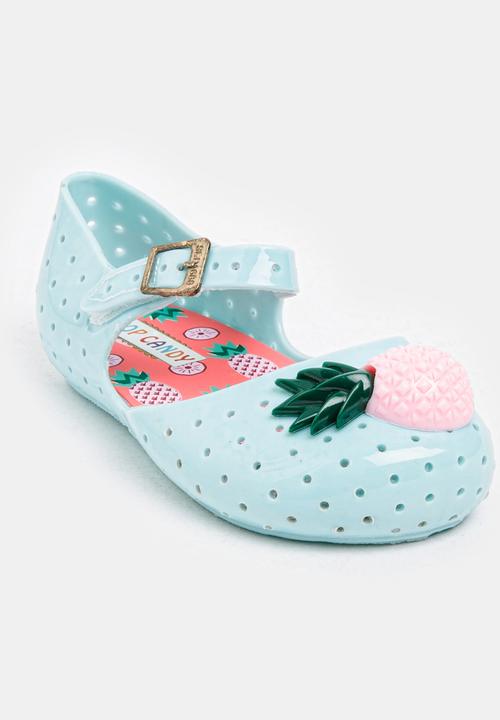 Pop Candy - Girls Pineapple Pumps Mint