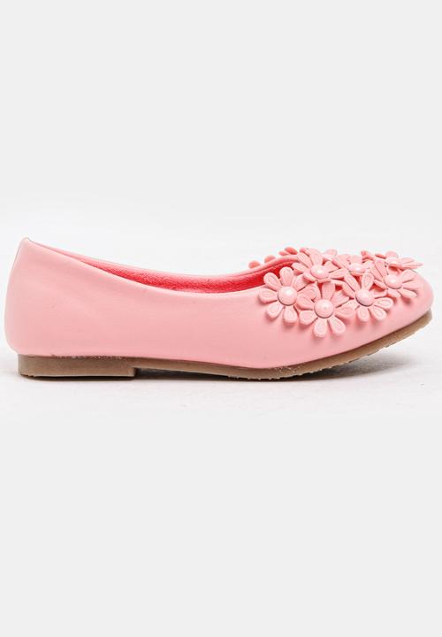 Pop Candy - Embellished Pumps Pale Pink