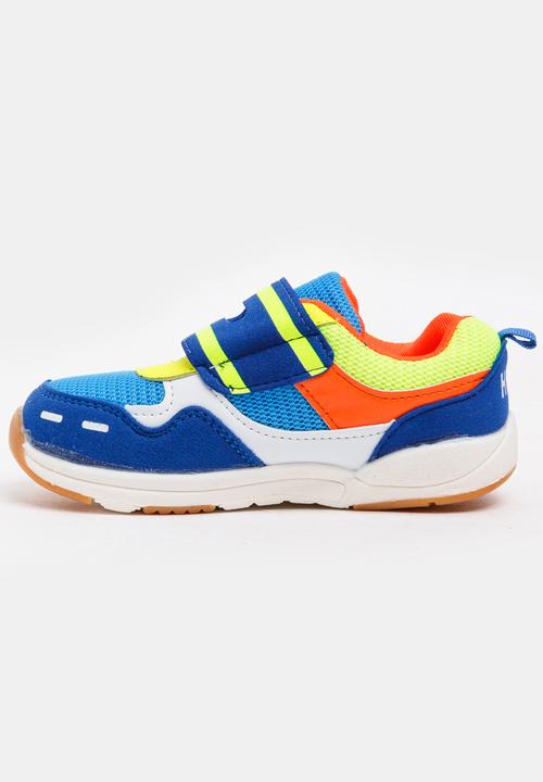 Pop Candy - Boys PU Top Sneakers Multi-colour