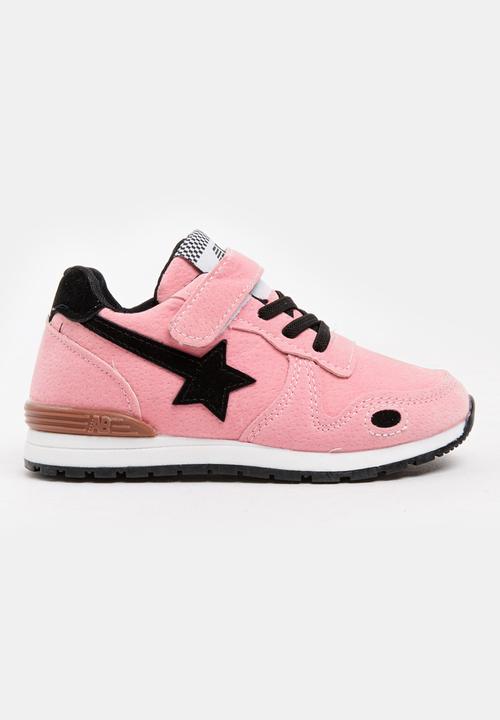 Pop Candy - Suede Top Sneakers Mid Pink