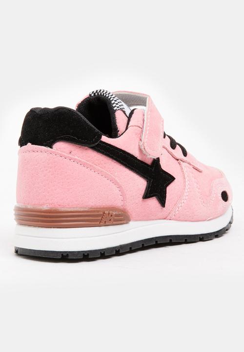 Pop Candy - Suede Top Sneakers Mid Pink