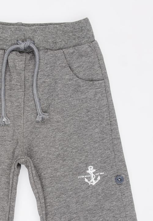 Pop Candy - Boys   Fleece Shorts Grey