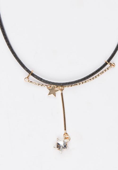 Pop Candy - Girls Star Choker Gold