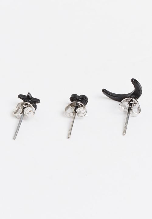 Pop Candy - Girls Earring Set Black