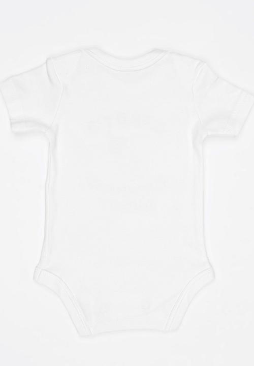 Funky Shop - Slogan Baby Grow White