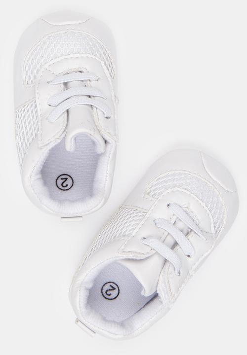 Pop Candy - Boys Canvas Sneaker White