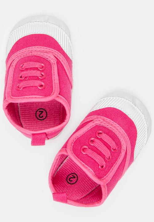 Pop Candy - Girls Textile Sneaker Dark Pink