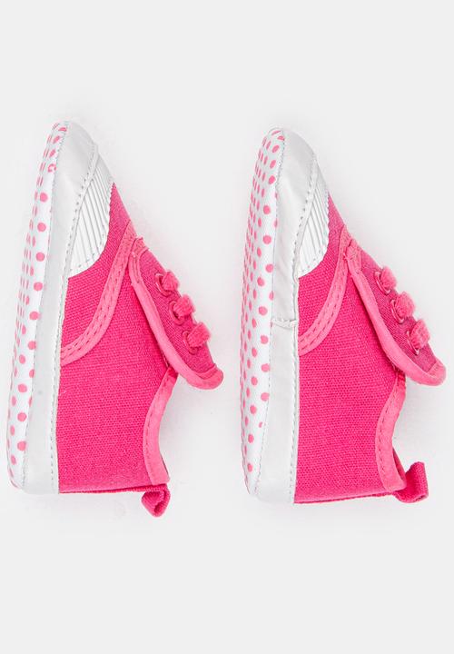 Pop Candy - Girls Textile Sneaker Dark Pink