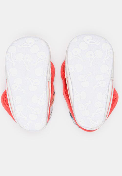 Pop Candy - Boys Hi Top Sneakers Coral