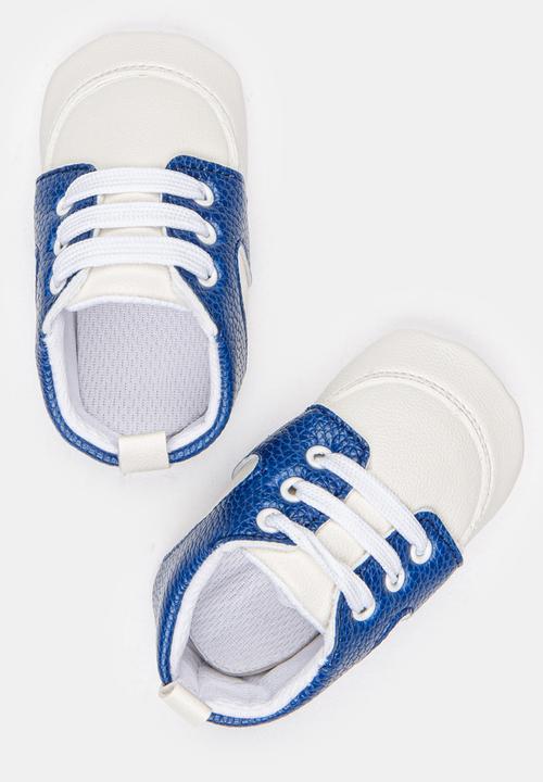 Pop Candy - Boys PU Sneaker White