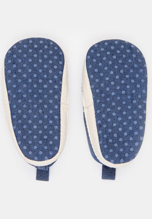 Pop Candy - Girls Bow Pumps Navy