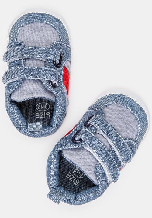 Pop Candy - Boys Canvas Sneakers Grey
