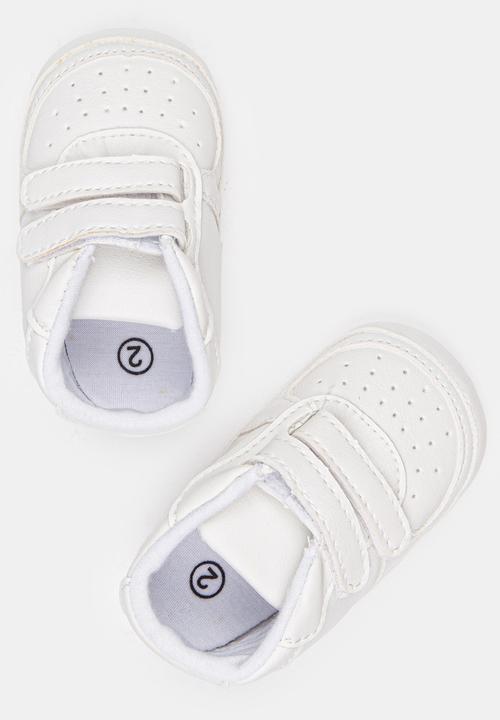Pop Candy - Boys PU Sneaker White