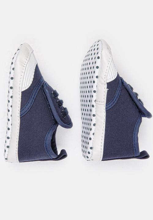 Pop Candy - Girls Textile Sneaker Navy